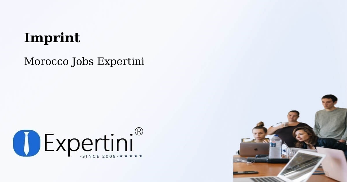 Imprint – Settat Province - Morocco Jobs Expertini